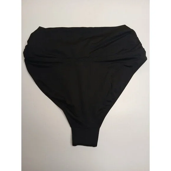 Sea Level Swim Bikini Bottom Sz 4 Black High Waist Australia $72 - Picture 5 of 12
